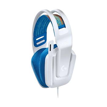 Logitech G G335 Kablolu Oyuncu Kulakl��� - Beyaz
