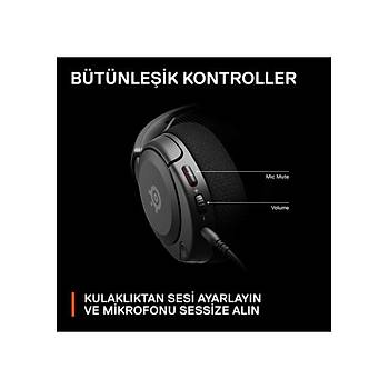 Steelseries Arctis Nova 1 Siyah SSH61606 Kablolu Multi-System Oyuncu Kulakl�k 2 YIL STEELSERIES TURKIYE GARANTILIDIR