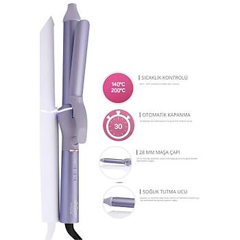 Arzum AR5104 Hypnose Ionmax Sa Maas Turmalin Seramik Plaka 28mm