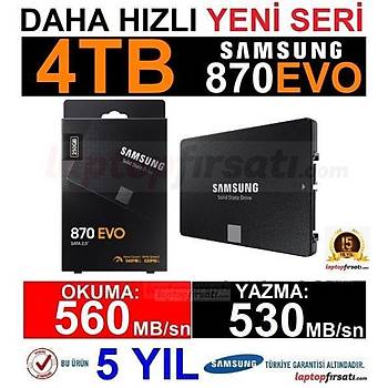 Samsung 870 Evo 4TB 560MB-530MB/s Sata 2.5