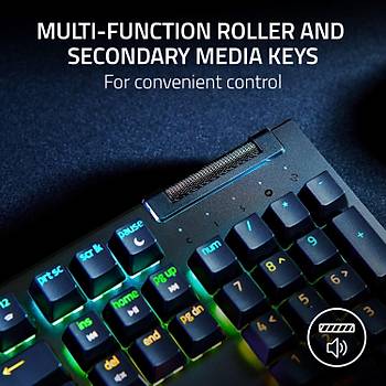 Razer BlackWidow V4X Turkce RZ03-04701200-R3L1 RGB Choroma Green Switch Kablolu Mekanik Oyuncu Klavye
