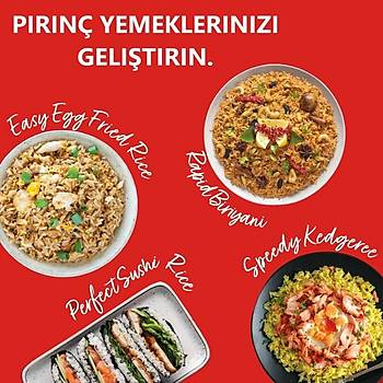 Instant Pot H�zl� Pilav Pi�irici ve Buharl� Pi�irici 40 Porsiyon 5 Lt.