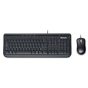 Microsoft Wired Desktop 600 APB-00010 Kablolu Klavye Mouse Set