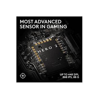 Logitech G PRO X Superlight 2 SE Siyah 910-007553 44K Lightspeed Hero 2 Optik �arjl� 60gram Kablosuz Oyuncu Mouse