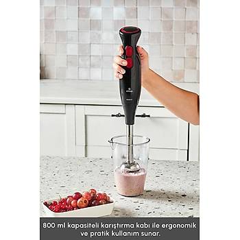 Emsan Pro Multimax 6 in 1 �ok Ama�l� Mutfak Robotu Black