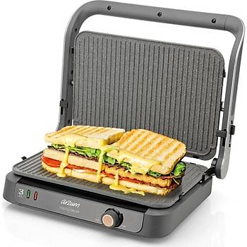 ARZUM AR2001 TOSTCU DELUX 1800 W GRANIT TOST MAKINESI
