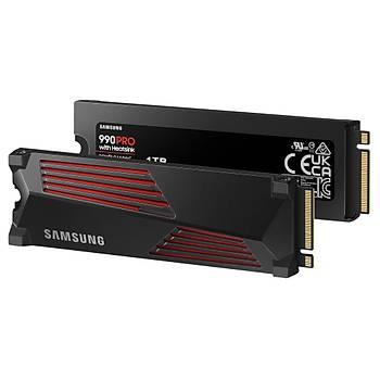 Samsung 990 PRO Sogutuculu 1TB MZ-V9P1T0CW 7450MB-6900MB/Sn PCIe 4.0 x4 NVME 2.0 M.2 SSD 5 YIL Samsung TURKIYE Garantili