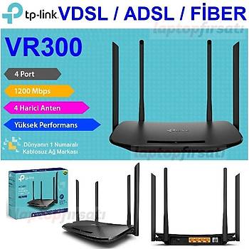 TP-Link Archer VR300 AC1200Mbps Wi-Fi VDSL/ADSL+FÝBER Modem