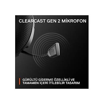 Steelseries Arctis Nova 1 Siyah SSH61606 Kablolu Multi-System Oyuncu Kulakl�k 2 YIL STEELSERIES TURKIYE GARANTILIDIR