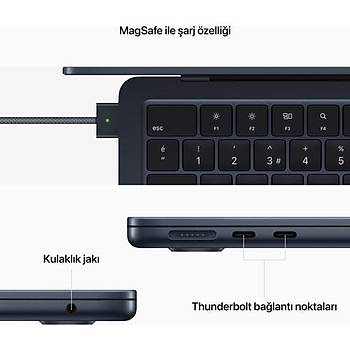 Apple MacBook Air M2 Çip 8GB 256GB SSD macOS 13