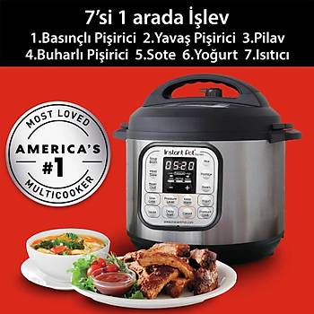INSTANT POTDUO 7 SI 1 ARADA AKILLI PISIRICI 5.7 L BUHARLI PISIRICI