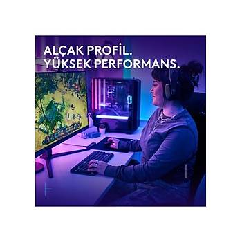 Logitech G515 Lightspeed TKL 920-012538 Siyah RGB Tactile Switch Kablolu/Kablosuz Mekanik Oyuncu Klavyesi