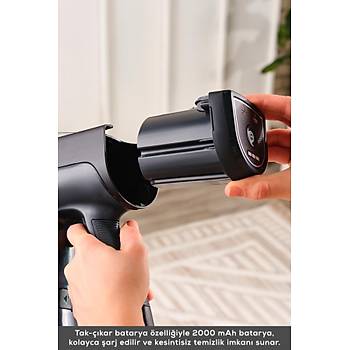 Karaca Vantuz Power Up Pro Dikey S�p�rge Black Copper