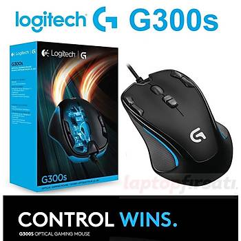 Logitech G300s Kablolu 9 Prog. Tuþlu Oyuncu Mouse 910-004346 