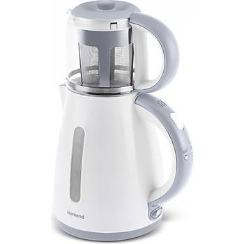 Homend Royaltea 1755H Cay Makinesi 1700W 1,7lt BPA Free Isitici 0,9 Lt. BPA Free Demlik