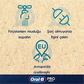 Oral-B Vitality Pro Spiderman Ozel Seri Cocuklar Icin Sarj Edilebilir Dis Fircasi