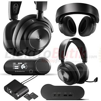 STEELSERIES�ARCTIS NOVA PRO XBOX & PC KABLOSUZ COKLU SISTEM OYUN KULAKLIGI SSH61521 SIYAH 2 YIL STEELSERIES TURKIYE GARANTILIDIR