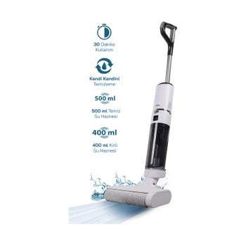 Sinbo Sfc-4106 Islak - Kuru Yer Temizleme Makinesi-Beyaz