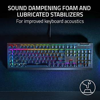 Razer BlackWidow V4X Turkce RZ03-04701200-R3L1 RGB Choroma Green Switch Kablolu Mekanik Oyuncu Klavye