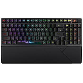 Asus Rog Strix Scope II 96 RX Kablosuz Mekanik Oyuncu Klavyesi Siyah 90MP03S0-BKYA00