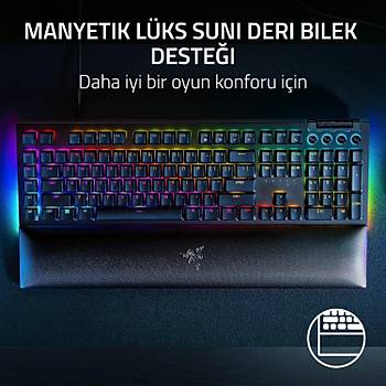 Razer Blackwidow V4 RZ03-04691200-R3L1 Chroma RGB Green Switch Kablolu Mekanik Oyuncu Klavye
