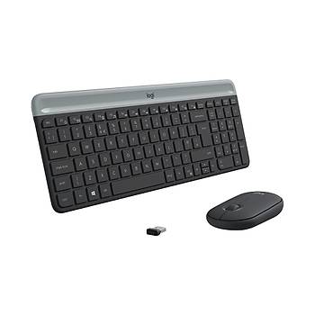 Logitech MK470 920-009435 Siyah Kablosuz Klavye Mouse Seti