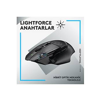 Logitech G502 X 910-006181 Siyah Lightspeed Hero 25K Sarjli Optik Kablosuz Oyuncu Mouse