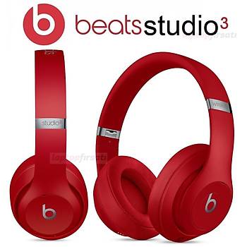 Beats Studio3 Bluetooth Kablosuz Kulaküstü Kulaklýk MQD02EE/A RED