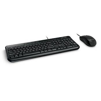 Microsoft Wired Desktop 600 USBKablolu Klavye Mouse Set 3J2-00018