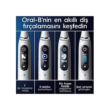 ORAL B iO 10 �arjl� Di� F�r�as� + Manyetik �arj + Seyahat Kab� Stardust Beyaz