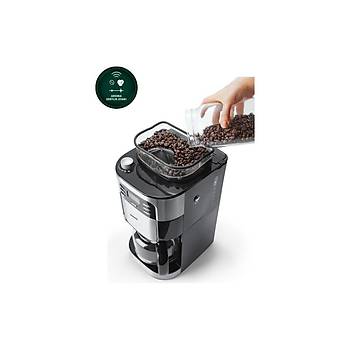 HOMEND SMART COFFEEBREAK 5007H 1.2 LITRE CEKIRDEK OGUTUCULU UYGULAMA DESTEKLI FILTRE KAHVE MAKINESI