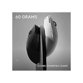 Logitech G PRO X Superlight 2 SE Siyah 910-007553 44K Lightspeed Hero 2 Optik �arjl� 60gram Kablosuz Oyuncu Mouse