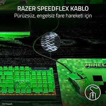 Razer Cobra Minecraft Edition RZ01-04650200-R3M1 RGB Optik Kablolu Oyuncu Mouse