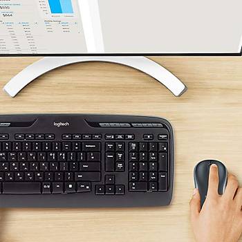 Logitech MK330 Siyah 920-003988 Kablosuz Klavye Mouse Seti