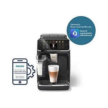Philips 4400 Serisi EP4441 50 Tam Otomatik Espresso Makinesi Sicak ve Soguk Kahve