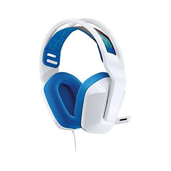 Logitech G G335 Kablolu Oyuncu Kulakl��� - Beyaz