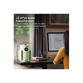 Shark NeverChange5 Compact Pro Hava Temizleyici Mint Ye�ili HP072EUGN