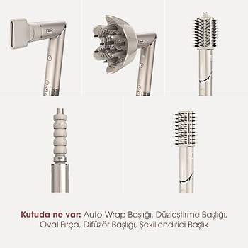 Shark Flexstyle 5-In-1 Sa� Kurutma & �ekillendirme Sistemi - Stone