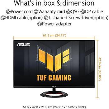 ASUS TUF Gaming VG279Q3R 27 180Hz 1ms HDMI DP Gaming Monitr