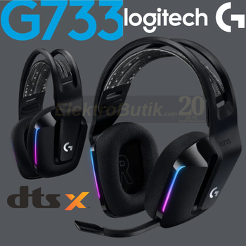 Logitech G733 Lightspeed Siyah 981-000864 RGB Kablosuz Oyuncu Kulakl�k