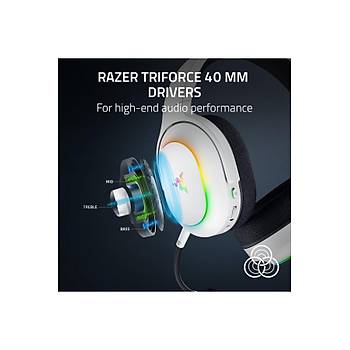 Razer Barracuda X Chroma RZ04-05220200-R3M1 Beyaz RGB Kablosuz Oyuncu Kulaklik