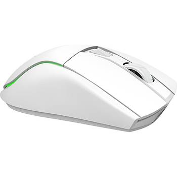 PUSAT REFLEX ULTRA 16000 DPI 400 IPS YUKSEK PERFORMANSLI KABLOSUZ RGB OYUNCU MOUSE BEYAZ