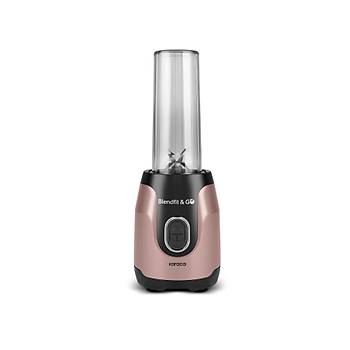 Karaca Blendfit Go Rosegold Personal Ki�isel Smoothie Blender Buz K�r�c�l� �ift Hazne  600ml & 400ml