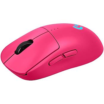 Logitech G Pro 2 L�ghtspeed Pembe 910-007310 44K Hero 2 Optik LIGHTSYNC RGB �arjl� 80gram Kablosuz Oyuncu Mouse