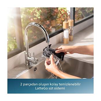 PHILIPSEP4446/70 4400 Serisi Tam otomatik espresso makinesi 12 Cesit Sicak ve Soguk Icecek