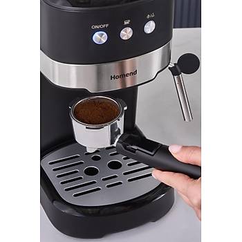 Homend Coffeebreak 5011H S�t K�p�rt�c�l�, 15 Bar Bas�n�l� Espresso Makinesi 1100W 1,2L
