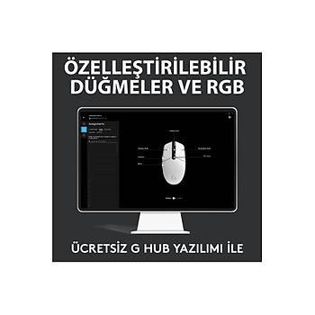 Logitech 910-005823 G102 LightSync Black 8000DPI 6 Tu� Optik RGB Siyah Kablolu Gaming (Oyuncu) Mouse