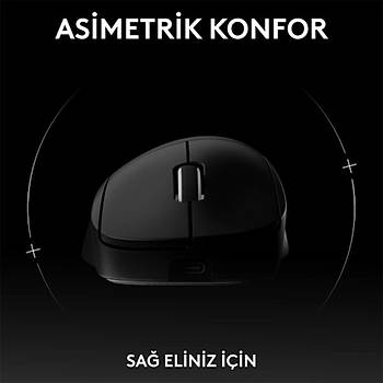 Logitech G PRO X Superlight 2 DEX Siyah 910-007358 44K Lightspeed Hero 2 Optik �arjl� 60gram Kablosuz Oyuncu Mouse