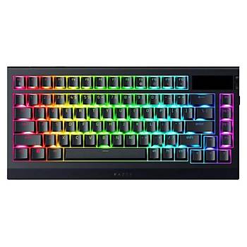 RAZER BlackWidow V4 Pro 75% Kablosuz Oyun Klavyesi OLED Ekran US RZ03-05130100-R3M1