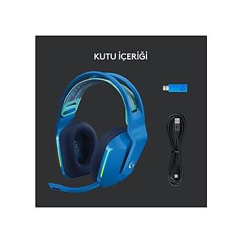 Logitech G733 Lightspeed Mavi 981-000943 RGB Kablosuz Oyuncu Kulakl�k